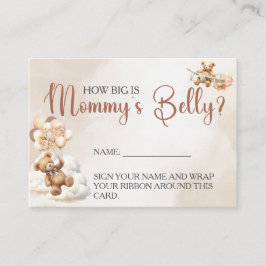 Vi kan vänta tills BIG ÄR MAMMA BELLY Game Tilläggskort