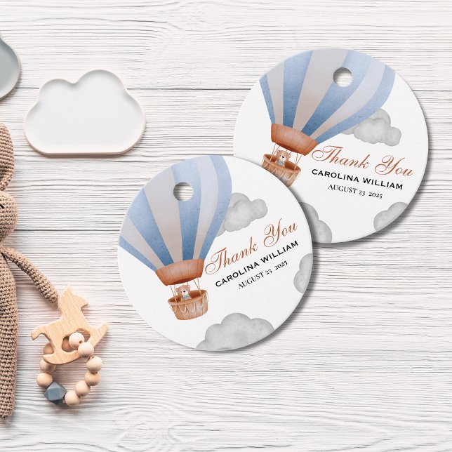 Vi kan vänta tills Boy unge babydusch. Gåvor Etiketter (Skapare uppladdad)