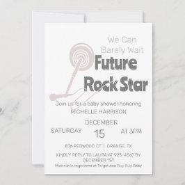 Vi kan vänta tills den neutrala babyduschen är inv inbjudningar