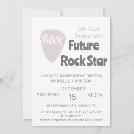 Vi kan vänta tills den neutrala babyduschen är inv inbjudningar