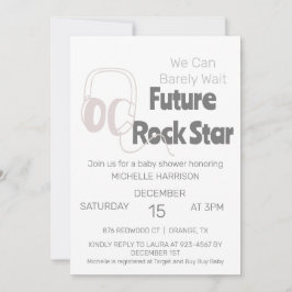 Vi kan vänta tills den neutrala babyduschen är inv inbjudningar