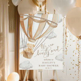 Vi kan vänta tills en babydusch är klar poster