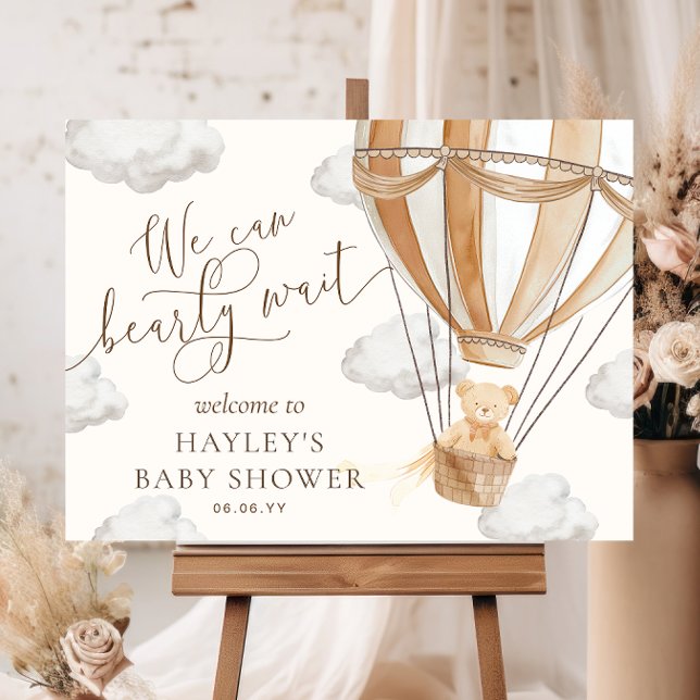 Vi kan vänta tills en babydusch är klar poster (Skapare uppladdad)