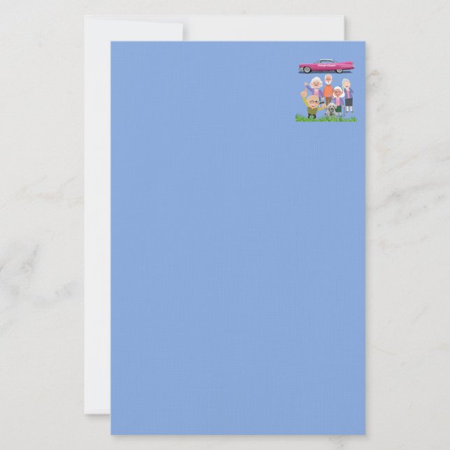 Vi kanske är gamla, men vi är fortfarande klassens brevpapper (Framsida)