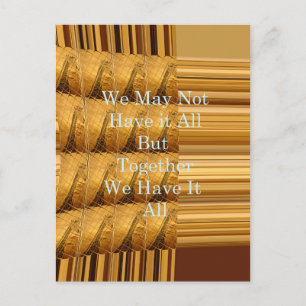 Vi kanske inte har allt Giraffe Safari Hakuna Mata Vykort