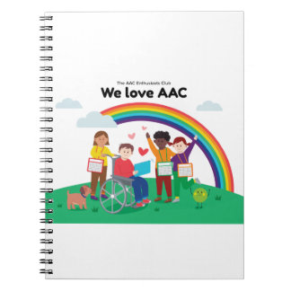 Vi kärlek AAC Anteckningsbok