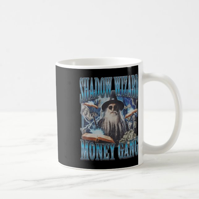 Vi Kärlek Casting Spådomars Shadow Wizard Gang Mem Kaffemugg (Höger)