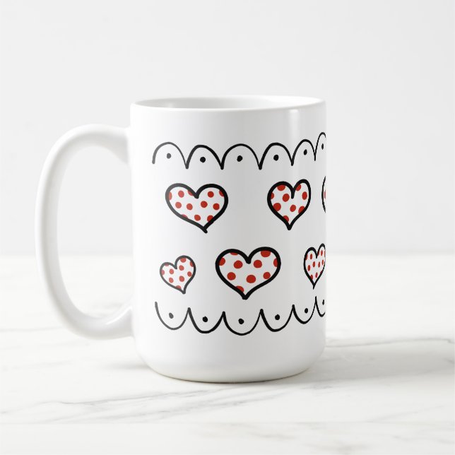 Vi Kärlek dig! Kaffemugg (Vänster)