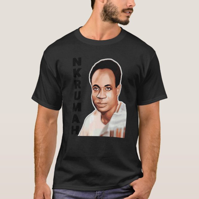 Vi Kärlek Dr Kwame Nkrumah 1 T Shirt (Framsida)