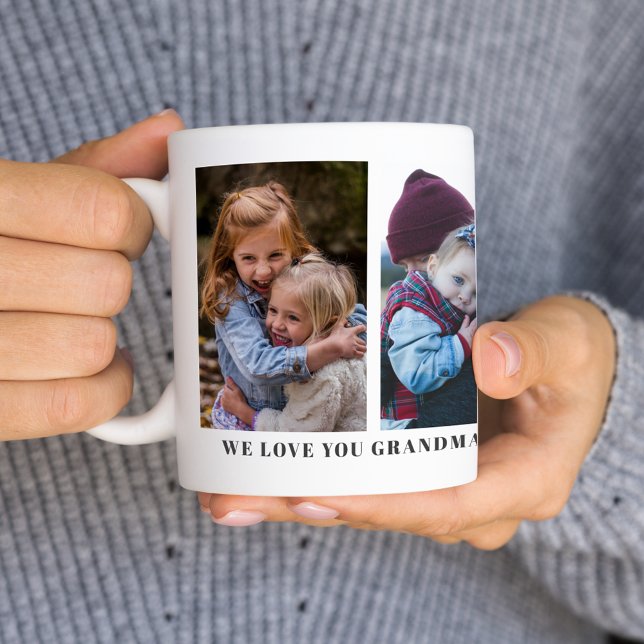 Vi Kärlek Du Grandma Personlig Anpassningsbar Mugg (Skapare uppladdad)