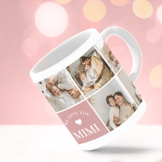 Vi Kärlek du Mimi Personlig Fotokaffe Mugg