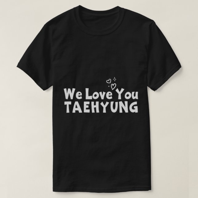 VI KÄRLEK DU TAEHYUNG T-Shirt (Design framsida)