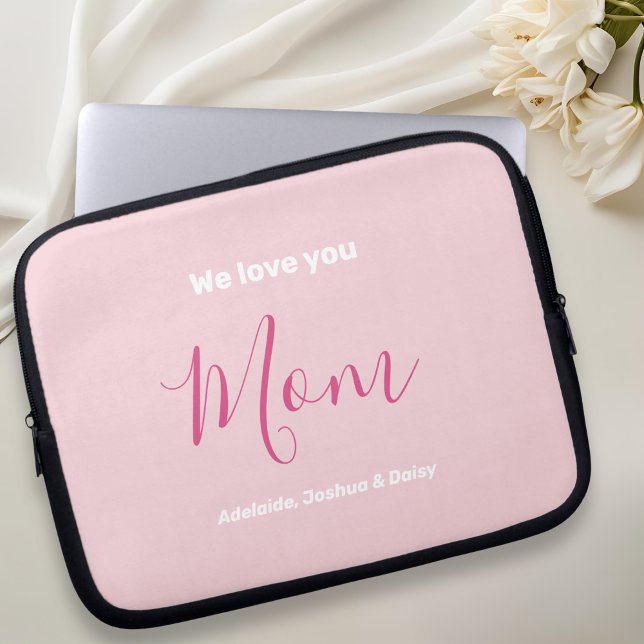 Vi Kärlek er Mamma Rosa minimalist Laptop Fodral (Skapare uppladdad)