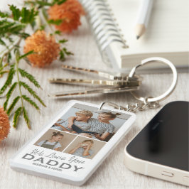 Vi Kärlek er pappa Photo Keychain