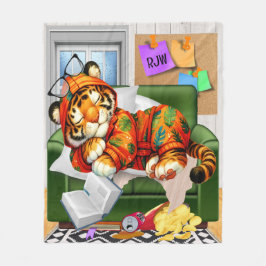 VI KÄRLEK ER TIGER FLEECEFILT