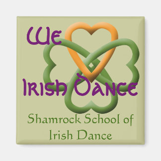 Vi kärlek Irish Dance Magnet