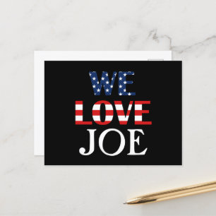 Vi Kärlek Joe, Amerikanska Flagga Vykort