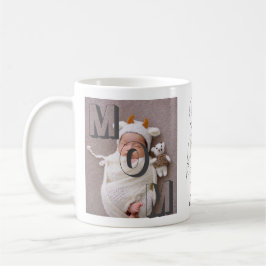 Vi Kärlek, Mamma! Anpassningsbar 2-fotokollage Mug Kaffemugg