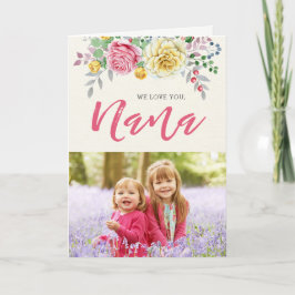 Vi Kärlek, Nana | Fotohälsningskort Kort