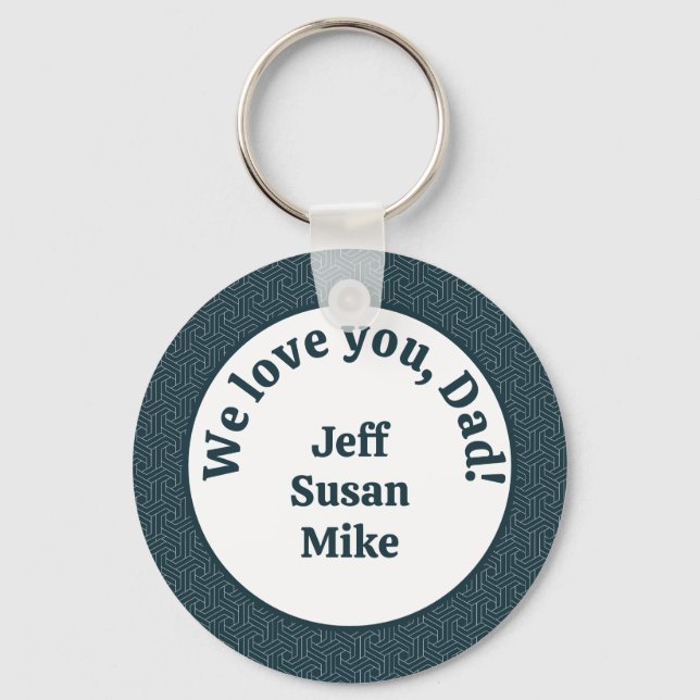 Vi kärlek, Pappa! Nyckelring (Framsida)