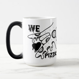 Vi Kärlek Pizzas - Pizza Kärlek - ASL ILY Obsessio Magisk Mugg