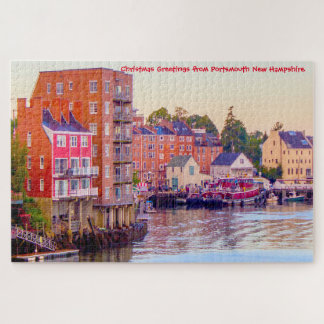 Vi kärlek Portsmouth New Hampshire Jigszle Puzzle Pussel
