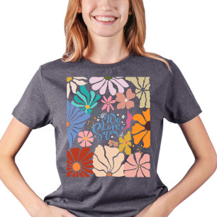 "Vi Kärlek Snö" - Blommigten Wonderland jul T Shirt