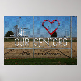 Vi Kärlek vår färg-bild Poster