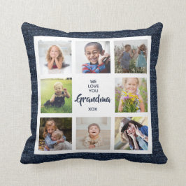 Vi Kärlek You Grandma Anpassningsbar Pillow med 8 Kudde
