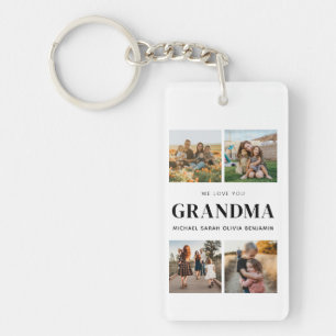 Vi Kärlek You Grandma Personlig 4 Photo Collage