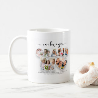 Vi Kärlek You Grandma Photo Mugg