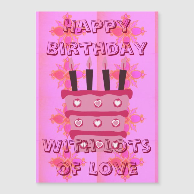 Vi Kärlek You Grattis på födelsedagen (Framsida)