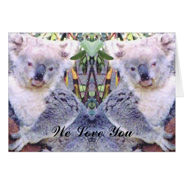 Vi Kärlek You__ Hälsningskort (Framsidan Horizontal)