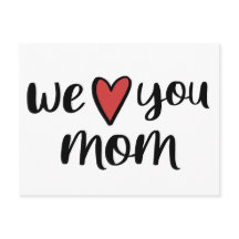 Vi Kärlek You Mamma // Cute Mors dag