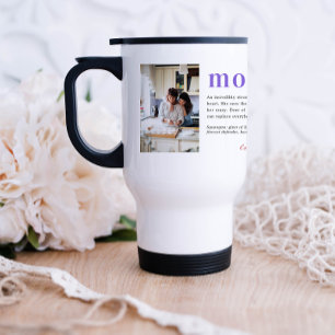 Vi Kärlek You Mamma   Modern 2-fotokollage Resemugg