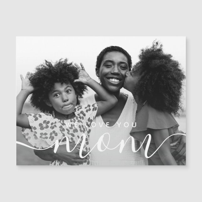 Vi Kärlek You Mamma Modern Classic Photo (Framsida)