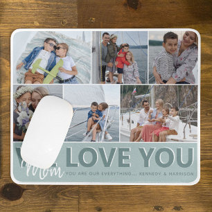 "Vi Kärlek You" Mamma Photo Collage PERSONLIG Musmatta
