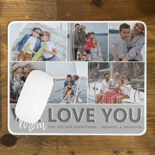 "Vi Kärlek You" Mamma Photo Collage PERSONLIG Musmatta