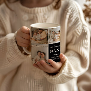 Vi Kärlek You Nana Elegant Modern 9 Photo Kaffemugg