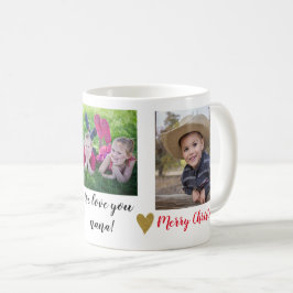 Vi Kärlek You Nana God jul 3 Photo Kaffemugg