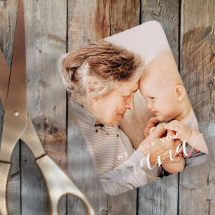 Vi Kärlek You Nana Modern Classic Photo Magnet