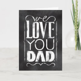 Vi Kärlek You Pappa Kort