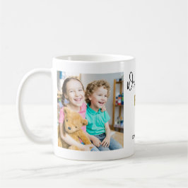 Vi Kärlek You Pop 2 Photo Collage Grandfather Kaffemugg