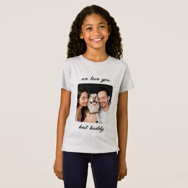 Vi kärlekar dig bäst: en hedersvärd hyllning t shirt (Hel framsida)