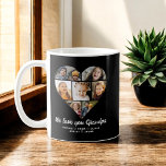 Vi Kärlekar dig morfar Heart Instagram Photo Kaffemugg<br><div class="desc">Handskriven Vi Kärlek er morfar Instagram Photo Mugg.</div>