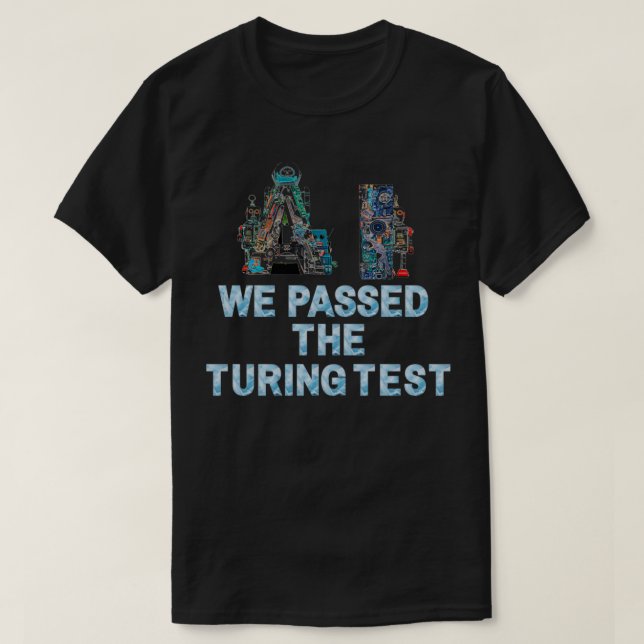 Vi klarade testet t shirt (Design framsida)