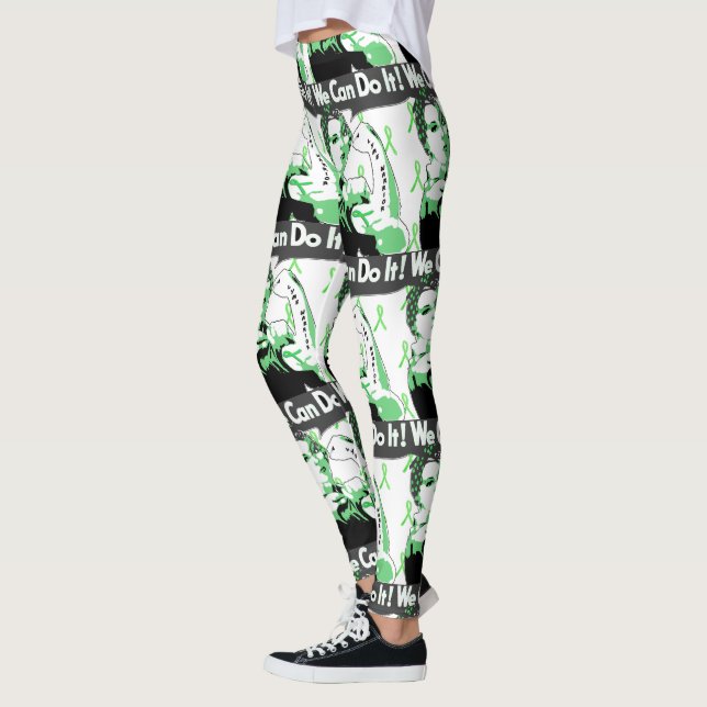 Vi klarar det Lyme-medvetenhet Leggings (Vänster)