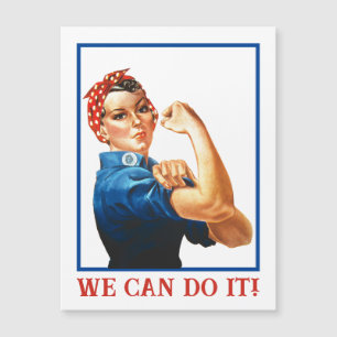 Vi klarar det Rosie the Riveter Kvinnors Kraft WWI