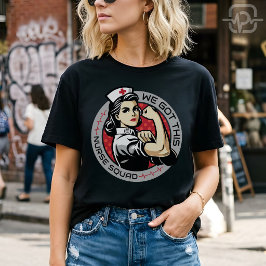 Vi Klarar Det Sjuksköterskegrupp Stark Sjuksköters T Shirt