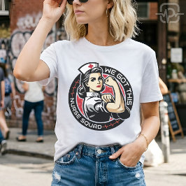 Vi Klarar Det Sjukskötersketeam Stark Sjukskötersk T Shirt